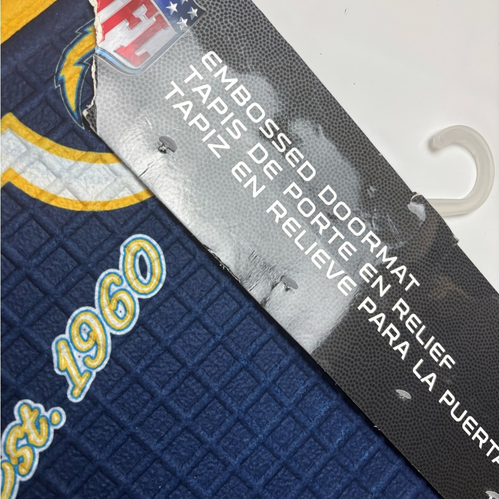 NFL Embossed doormat‎ San Diego Chargers - Picture 4 of 8